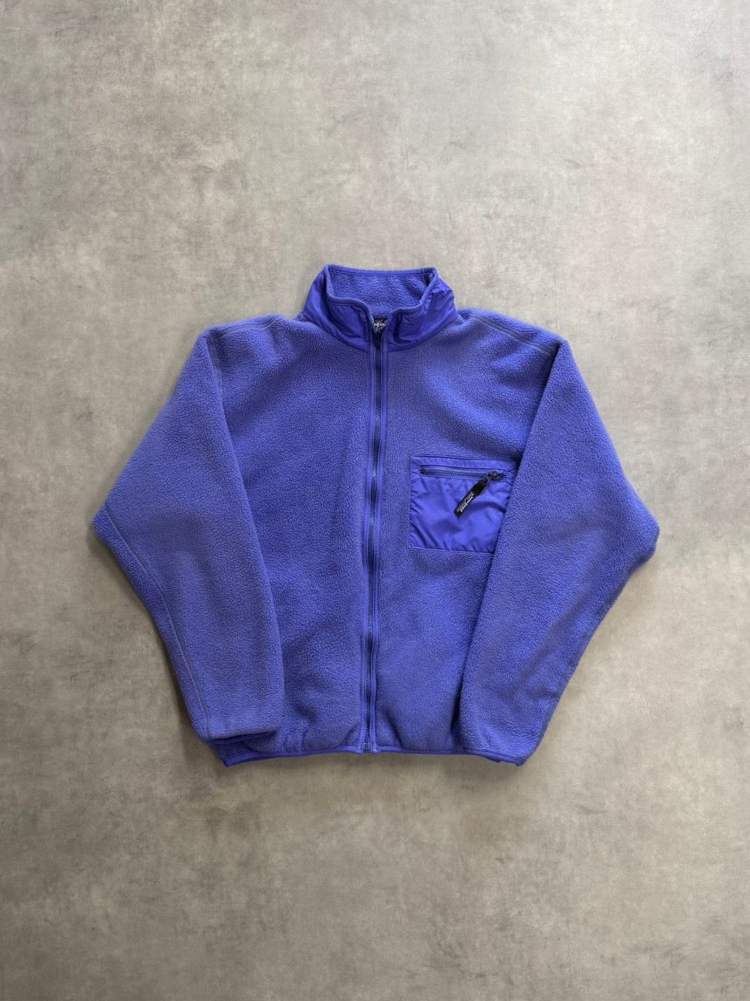 90's PATAGONIA「FULL ZIP FLEECE JACKET」USA製　フリースジャケット