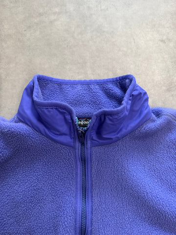 90's PATAGONIA「FULL ZIP FLEECE JACKET」USA製　フリースジャケット