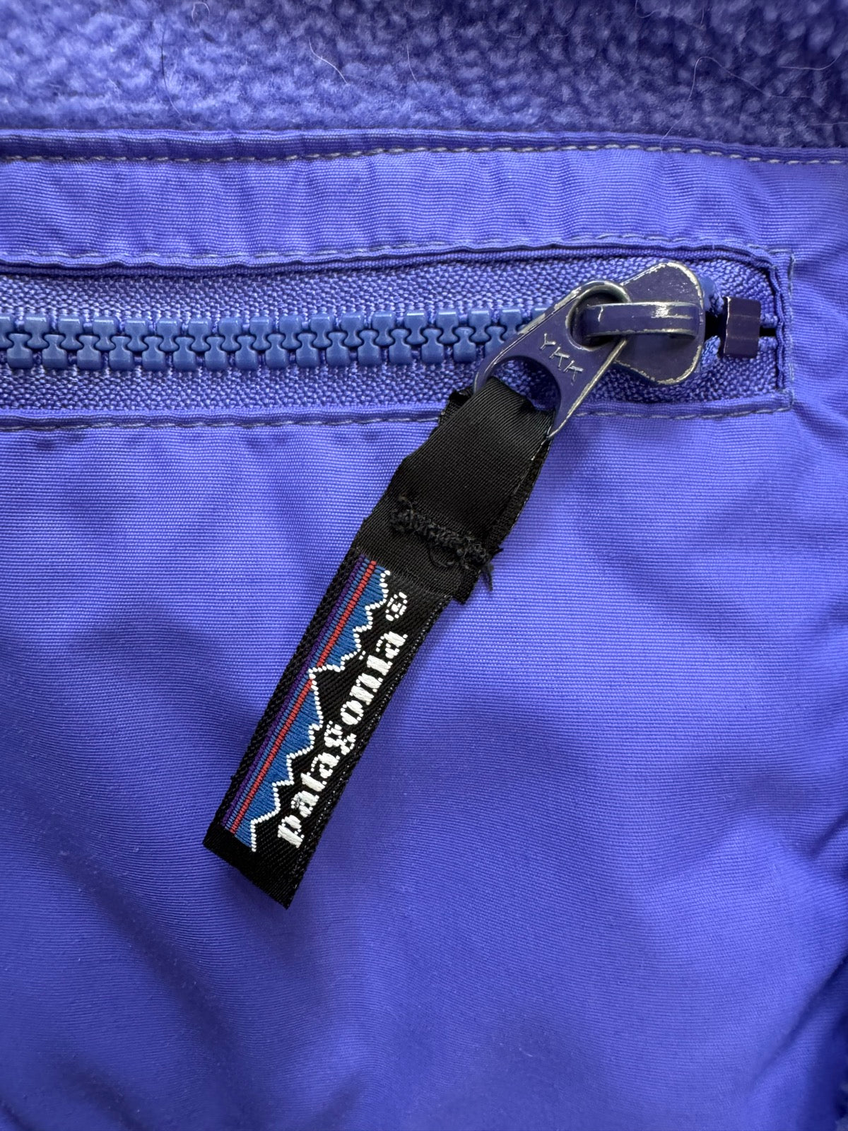 90's PATAGONIA「FULL ZIP FLEECE JACKET」USA製　フリースジャケット