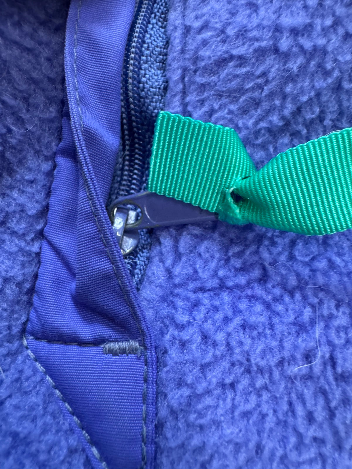 90's PATAGONIA「FULL ZIP FLEECE JACKET」USA製　フリースジャケット