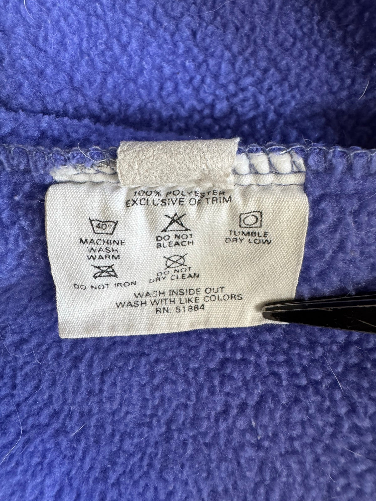 90's PATAGONIA「FULL ZIP FLEECE JACKET」USA製　フリースジャケット