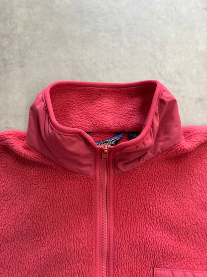 90's PATAGONIA「FULL ZIP FLEECE JACKET」USA製　フリースジャケット