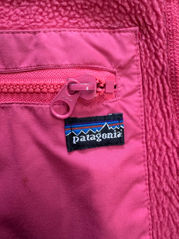 90's PATAGONIA「FULL ZIP FLEECE JACKET」USA製　フリースジャケット