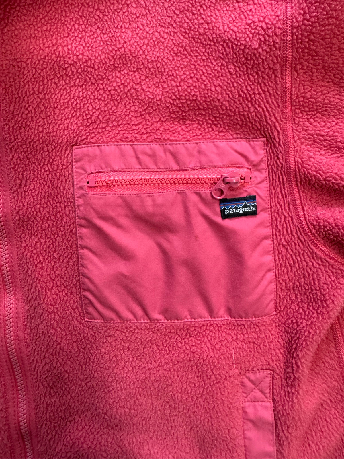 90's PATAGONIA「FULL ZIP FLEECE JACKET」USA製　フリースジャケット