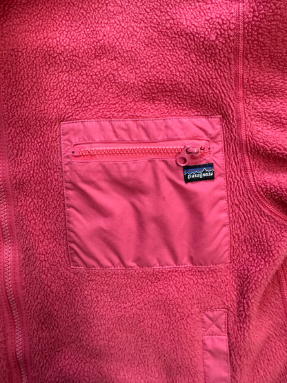 90's PATAGONIA「FULL ZIP FLEECE JACKET」USA製　フリースジャケット