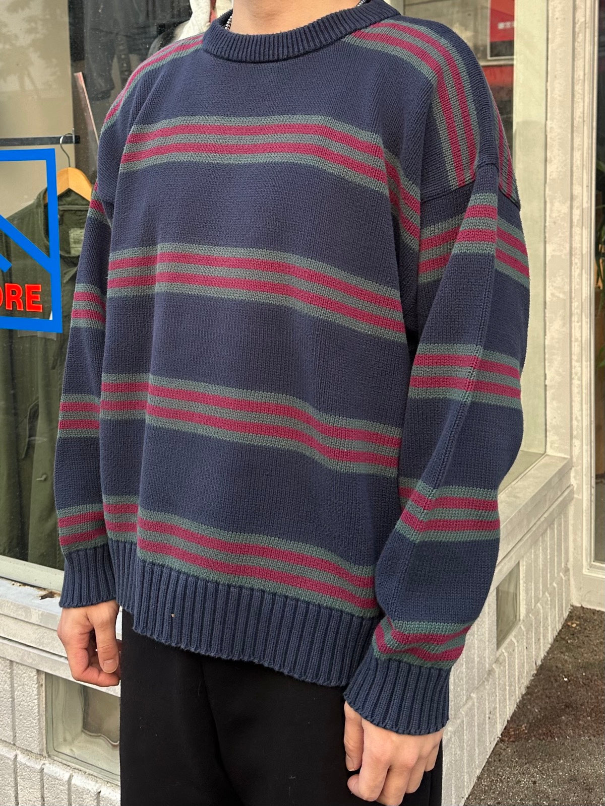 80's EDDIE BAUER ニットセーター