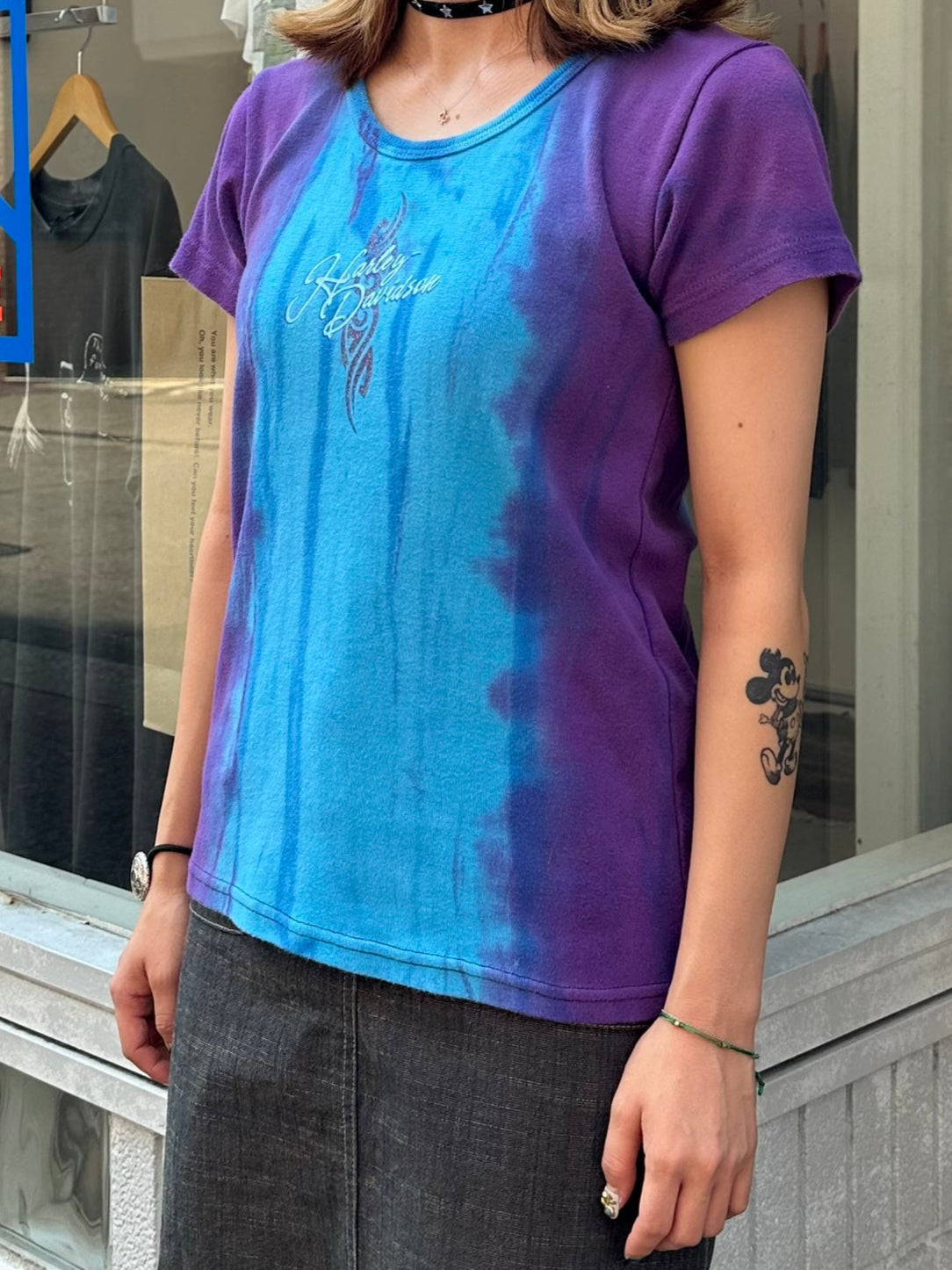00's HARLEY-DAVIDSON 「Low country」ハーレーTシャツ