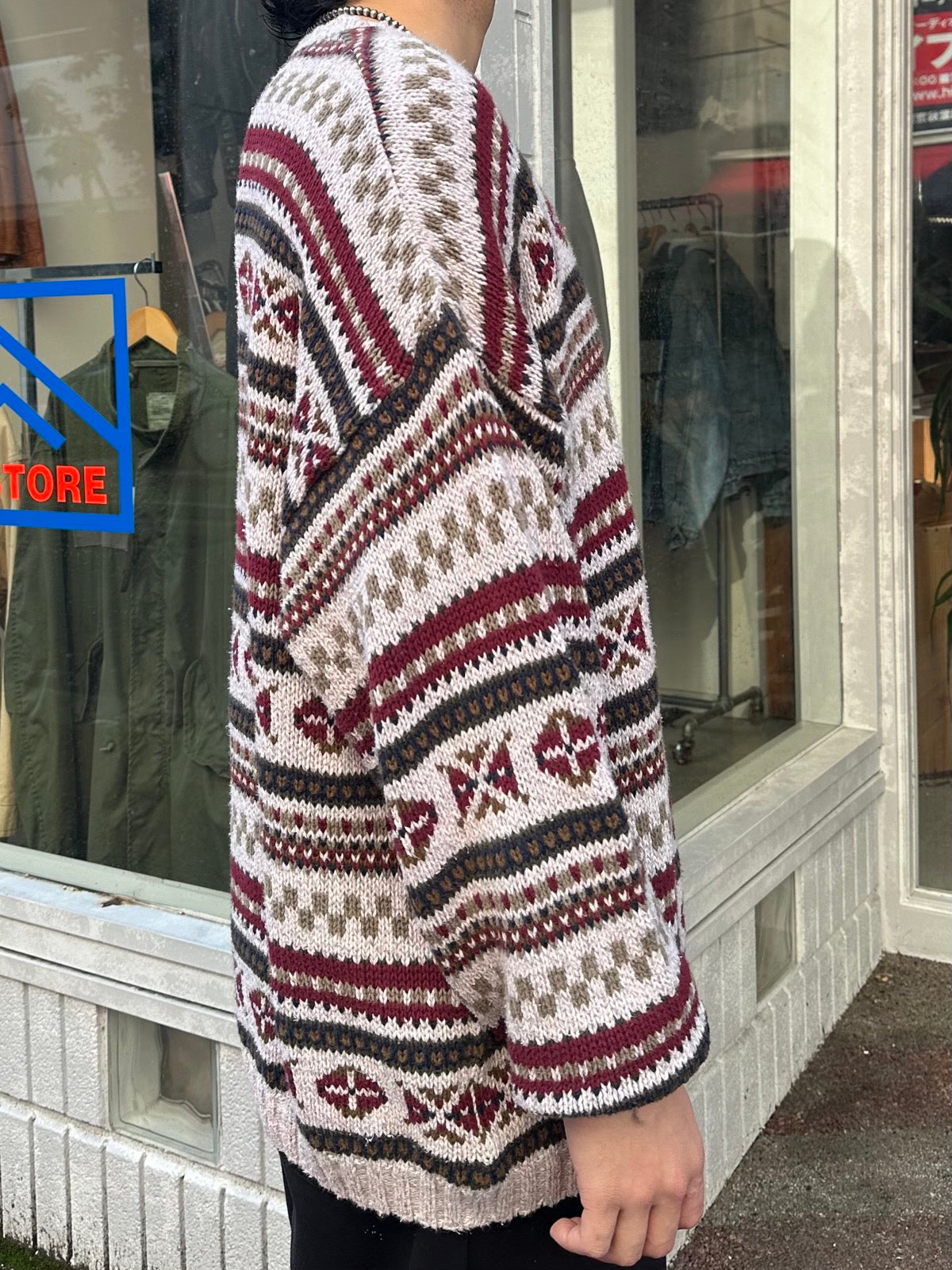 90's EDDIE BAUER USA製 ニットセーター