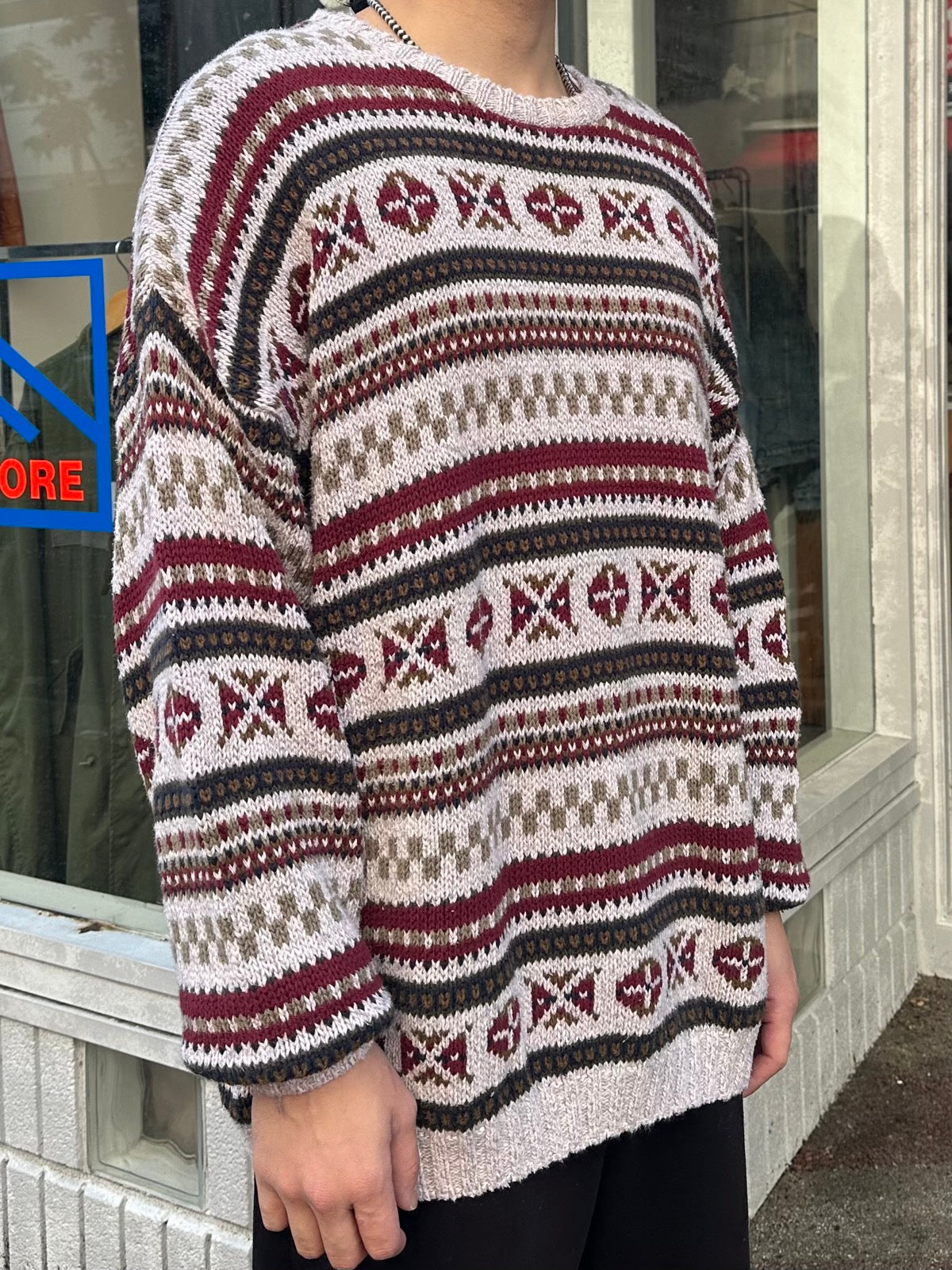 90's EDDIE BAUER USA製 ニットセーター