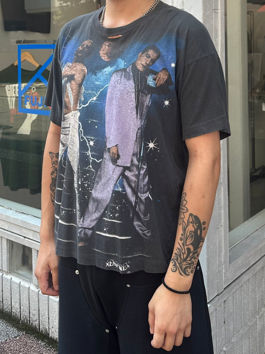 90's QUEEN FREDDIE 「MERCURY」バンドTシャツ