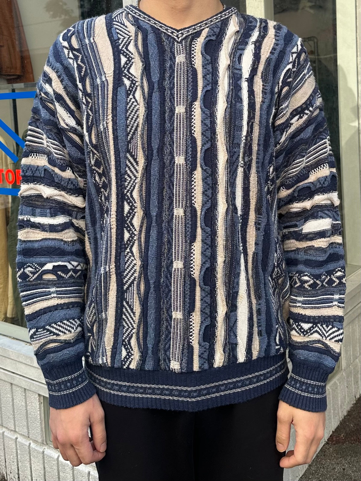 90's Giorgio di Firenze「３D」ニットセーター