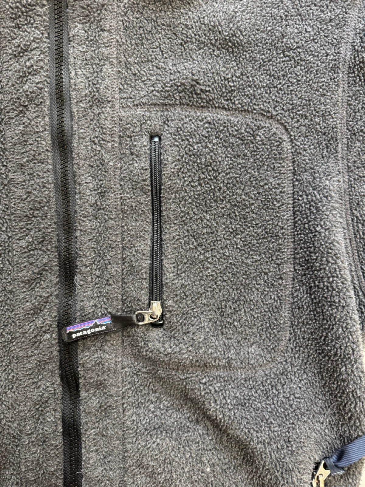 90's~00's PATAGONIA「FULL ZIP SYNCHILLA JACKET」USA製　フリースジャケット
