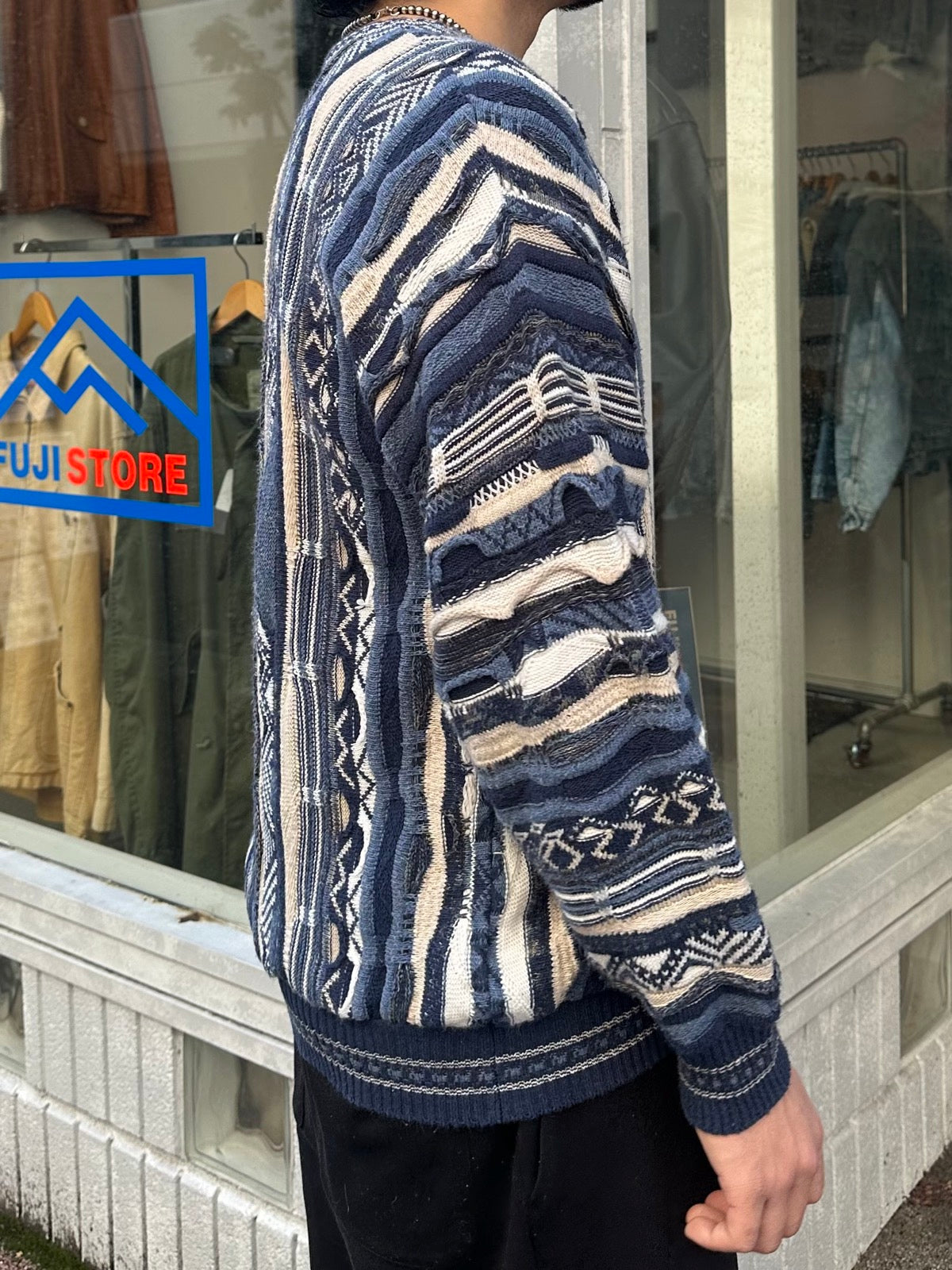 90's Giorgio di Firenze「３D」ニットセーター