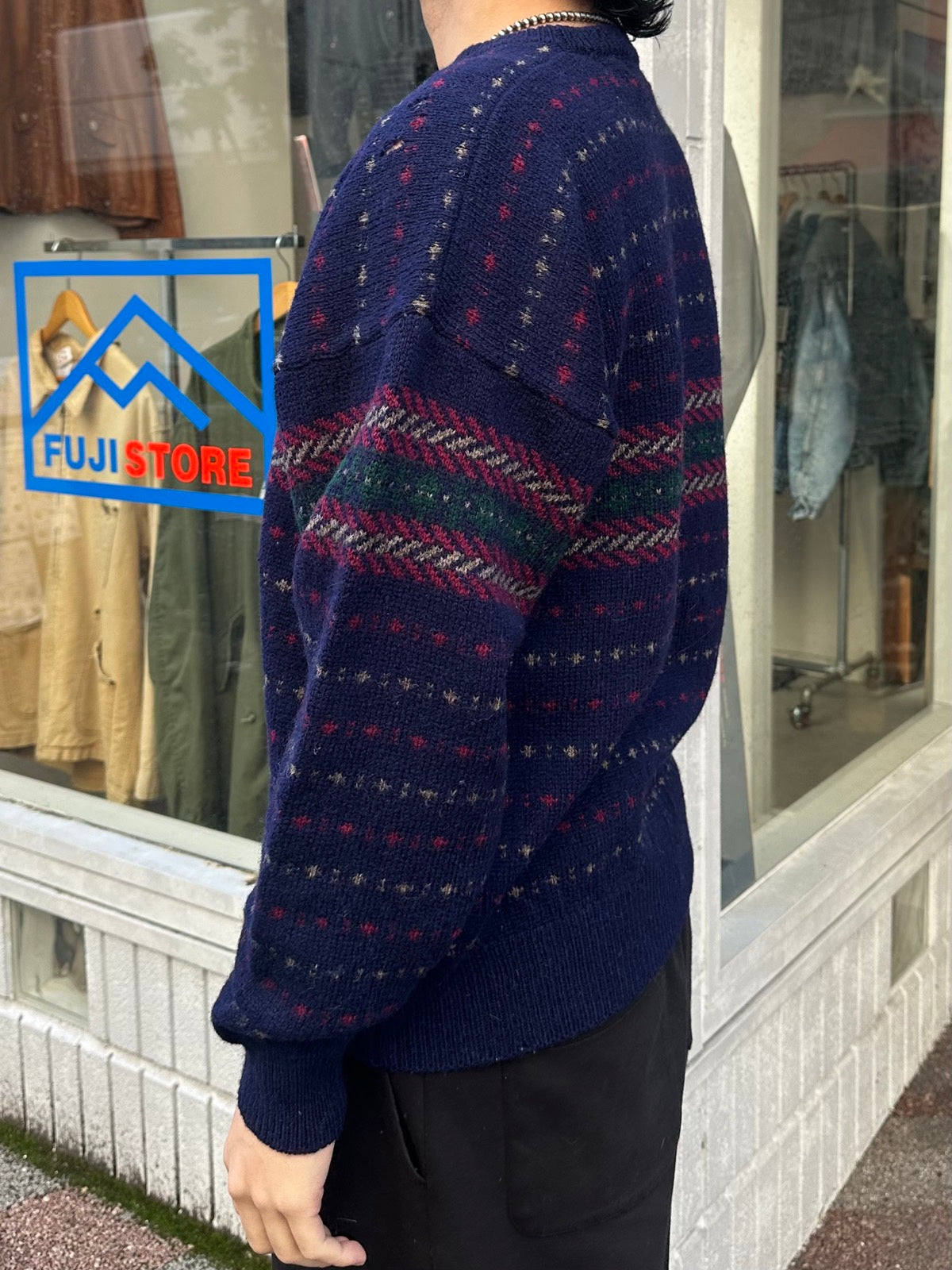 80's EDDIE BAUER ニットセーター