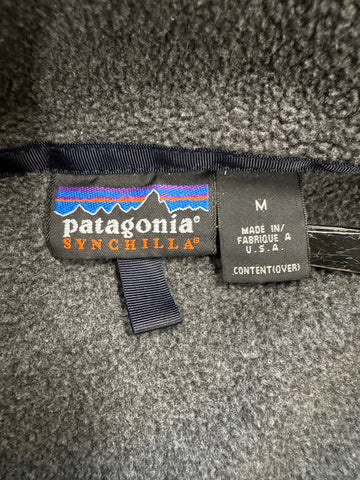 90's~00's PATAGONIA「FULL ZIP SYNCHILLA JACKET」USA製　フリースジャケット