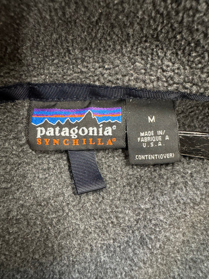 90's~00's PATAGONIA「FULL ZIP SYNCHILLA JACKET」USA製　フリースジャケット