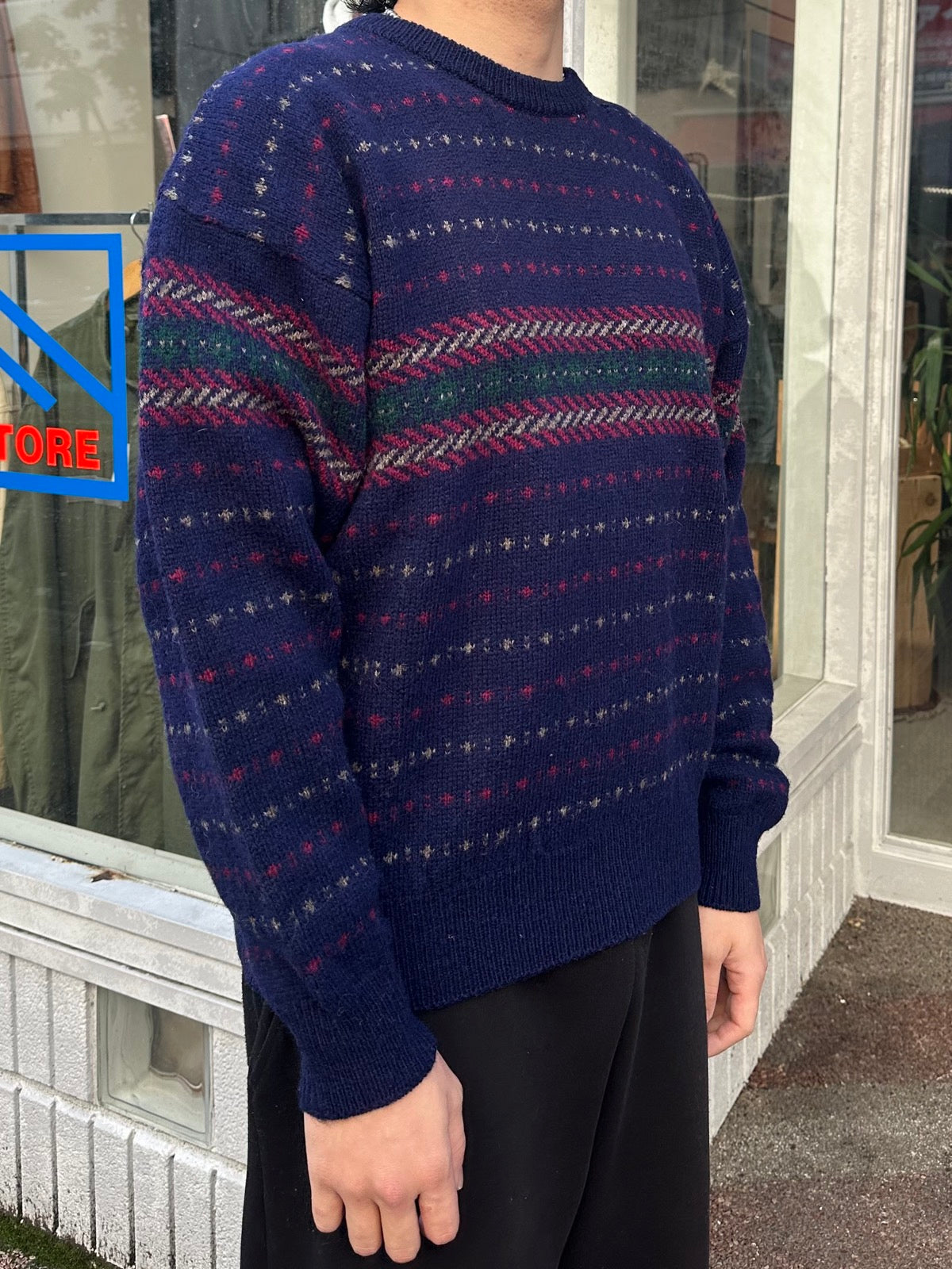 80's EDDIE BAUER ニットセーター