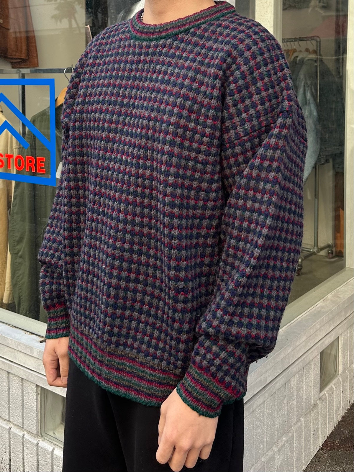 80's EDDIE BAUER ニットセーター