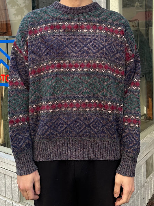 80's LORD JEFF USA製 ニットセーター