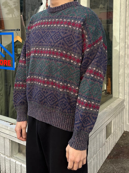 80's LORD JEFF USA製 ニットセーター