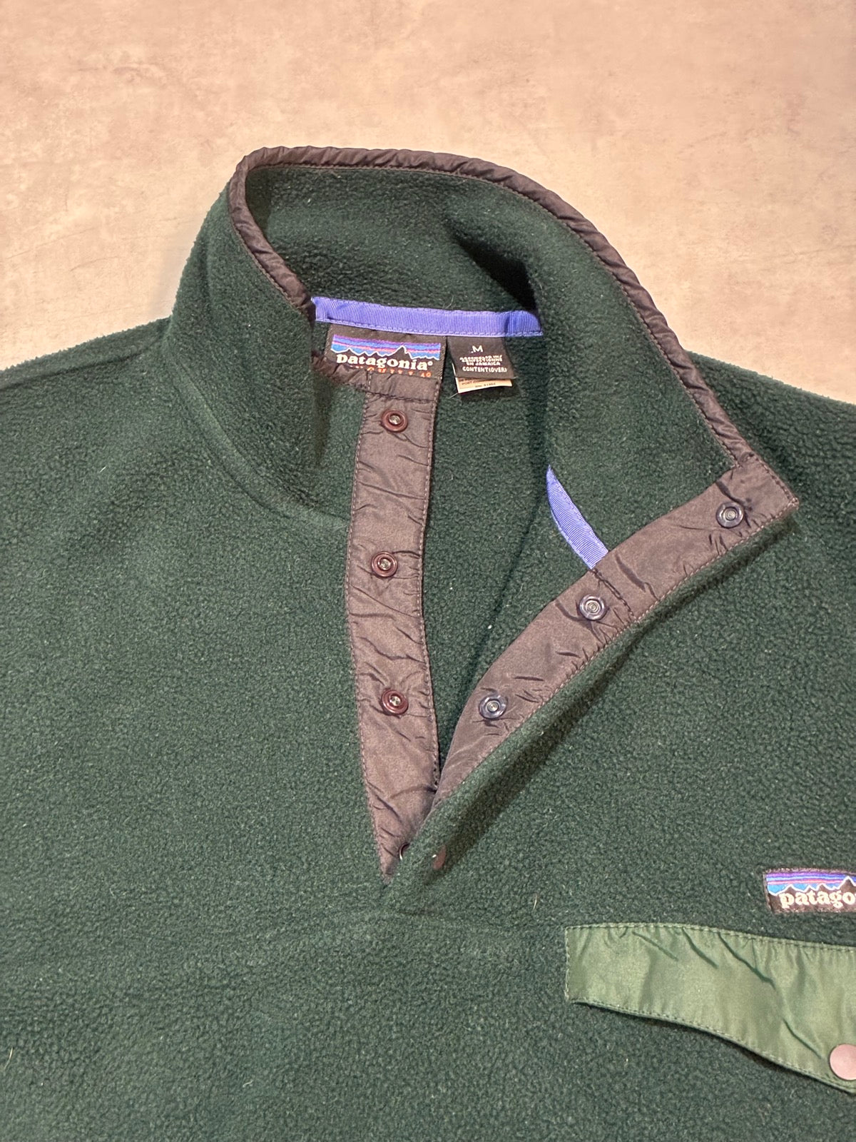 90's PATAGONIA「Synchila Snap-T」フリースプルオーバー