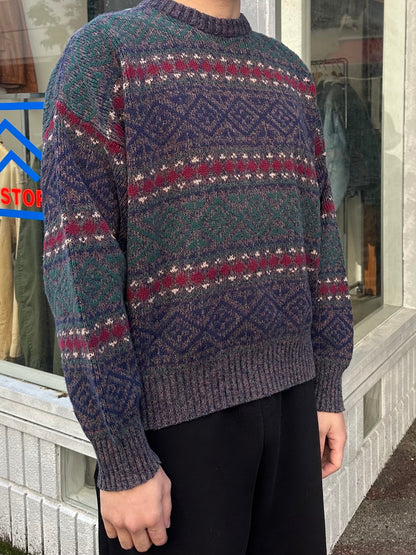 80's LORD JEFF USA製 ニットセーター