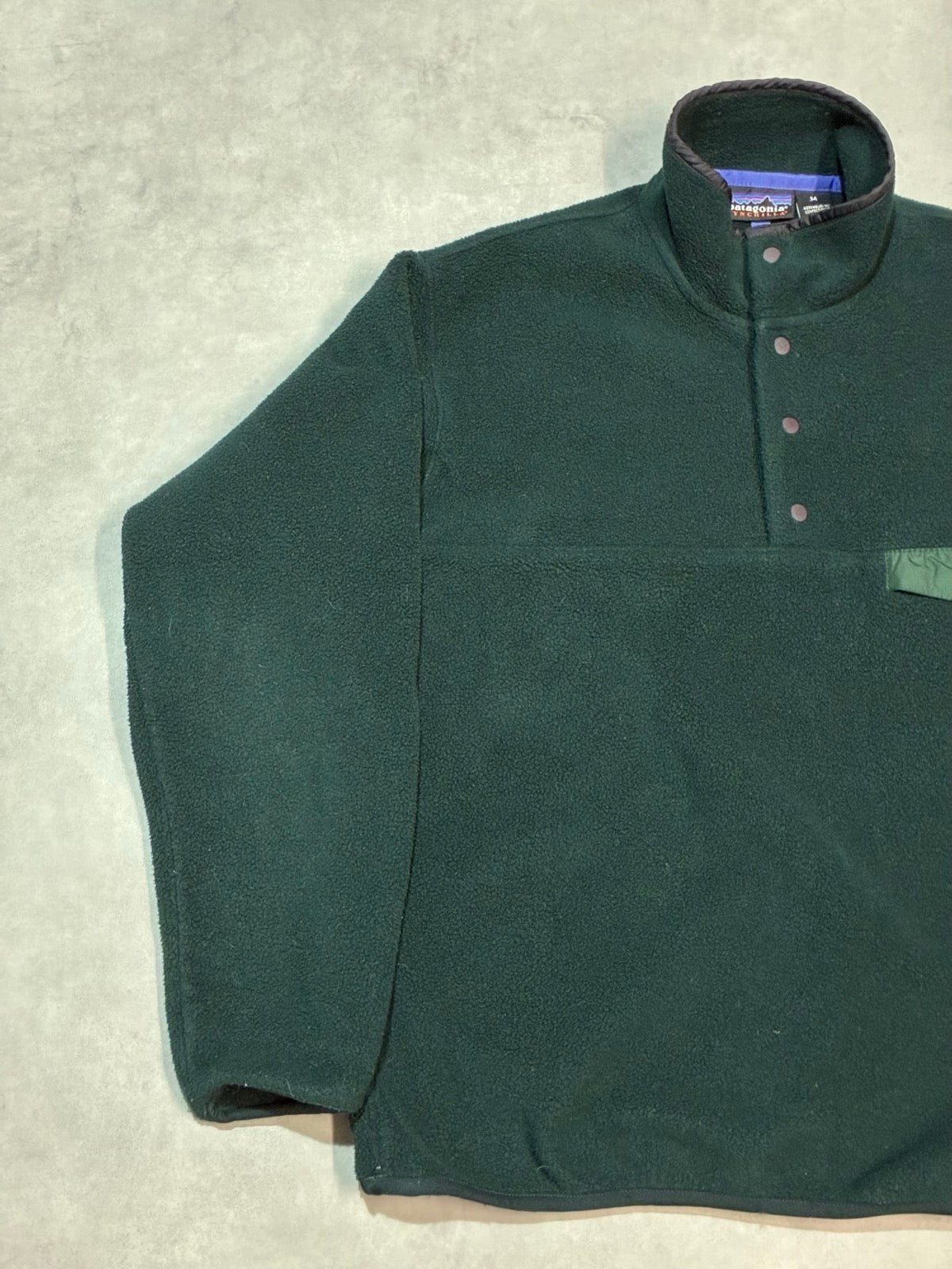 90's PATAGONIA「Synchila Snap-T」フリースプルオーバー