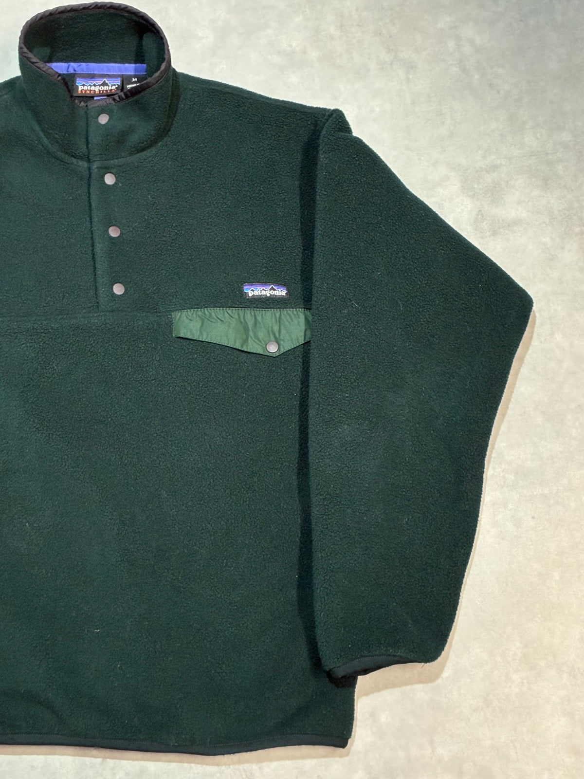 90's PATAGONIA「Synchila Snap-T」フリースプルオーバー