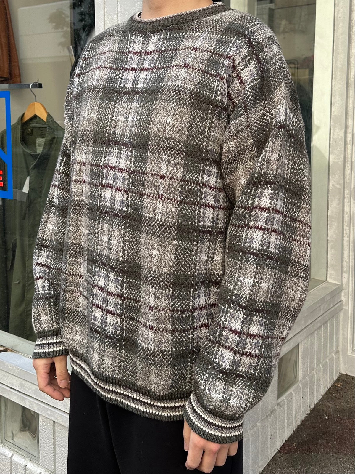 90's CONSENSUS USA製 ニットセーター