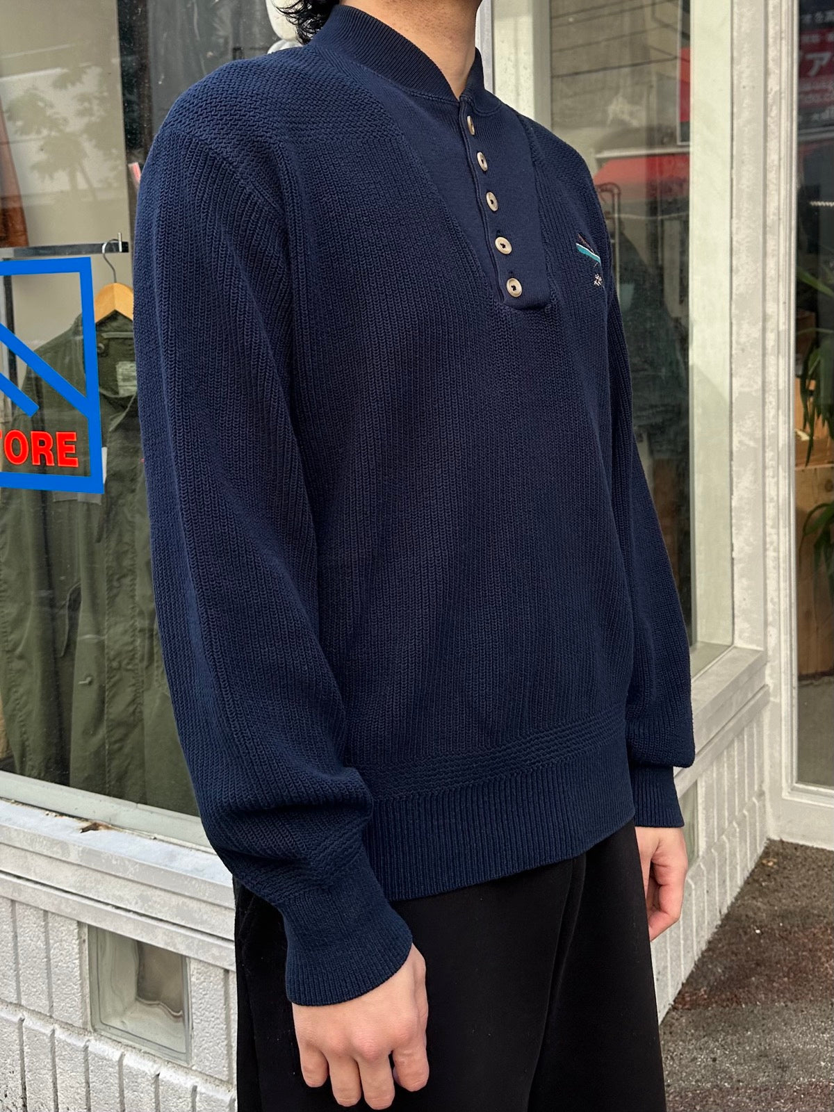 80's L.L.BEAN USA製 ニットセーター