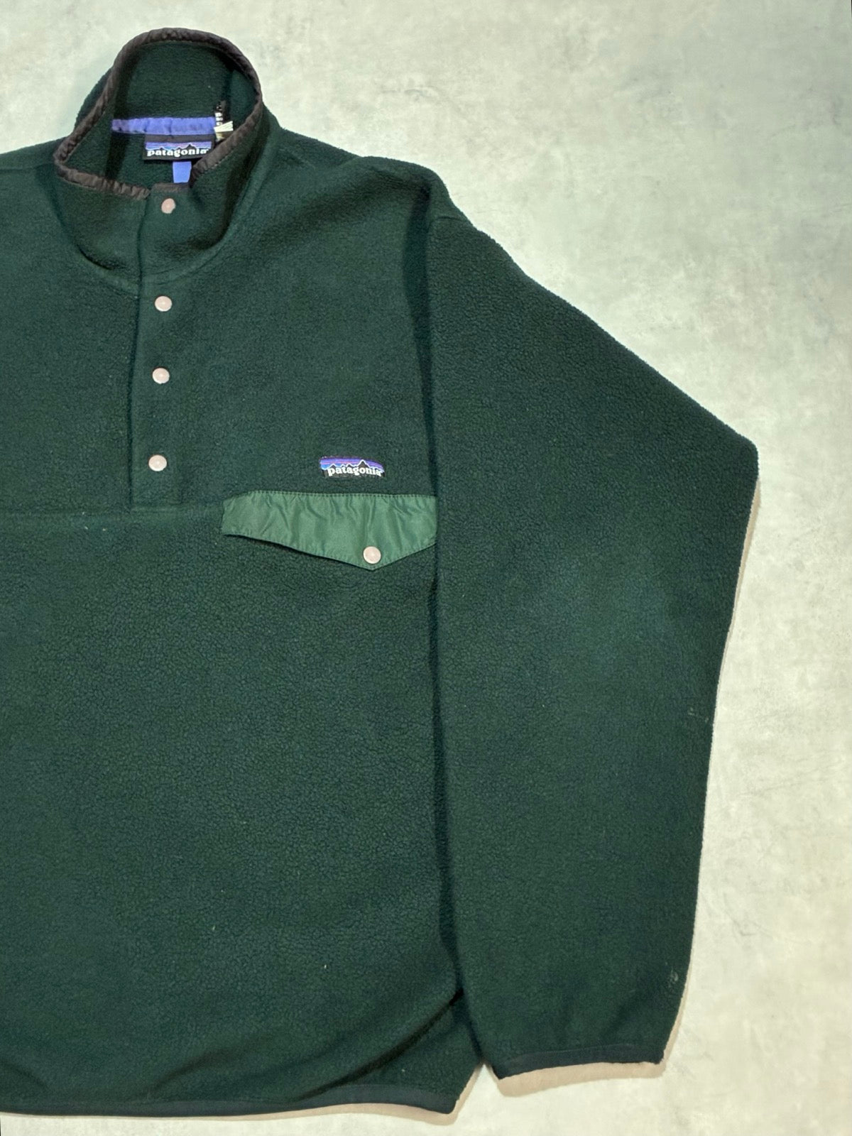 90's PATAGONIA「Synchila Snap-T」フリースプルオーバー
