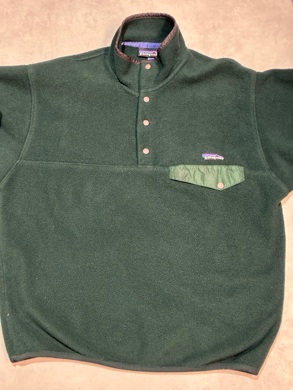 90's PATAGONIA「Synchila Snap-T」フリースプルオーバー