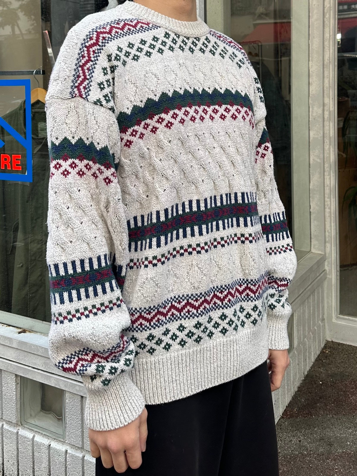 90's STJOHNS BAY USA製 ニットセーター