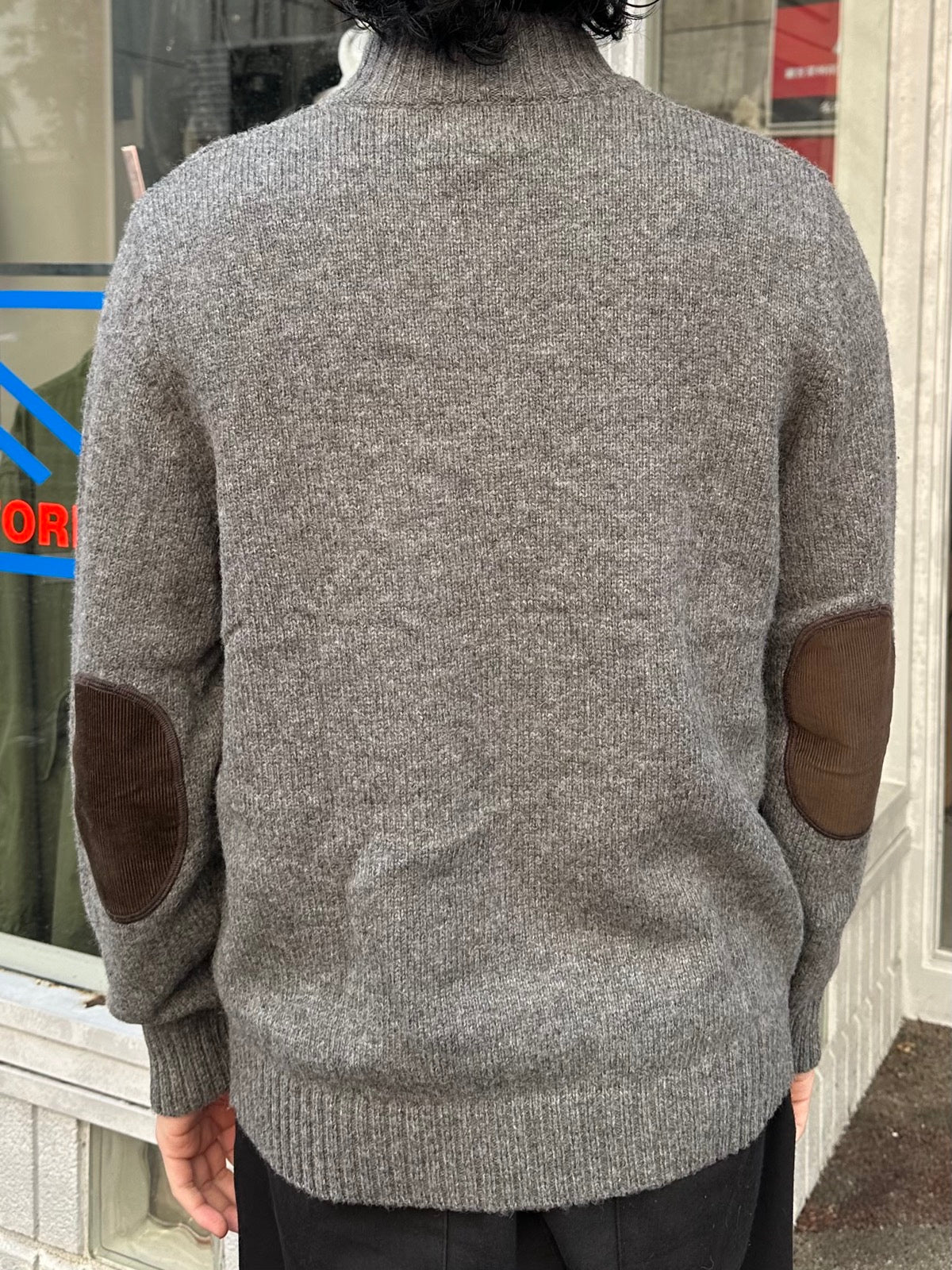 90's L.L.BEAN「half zip」ニットセーター