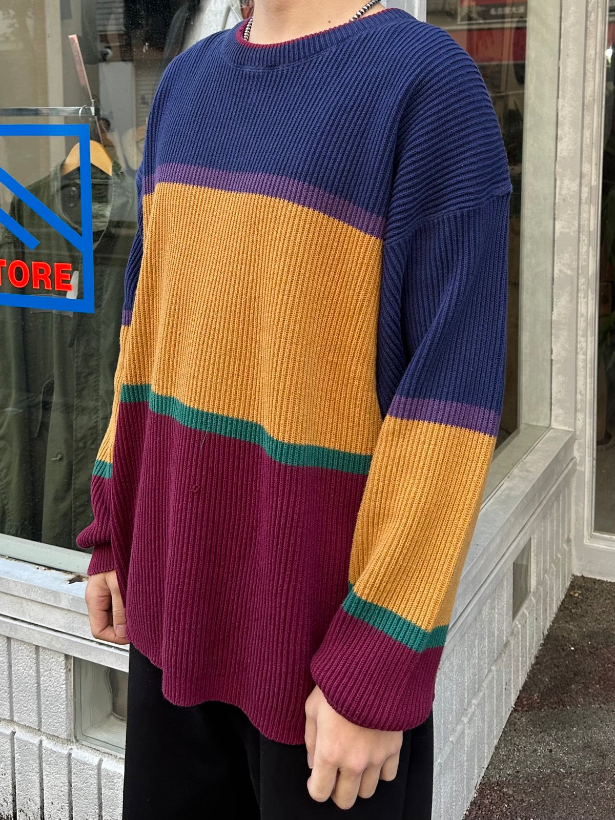 80's EDDIE BAUER ニットセーター