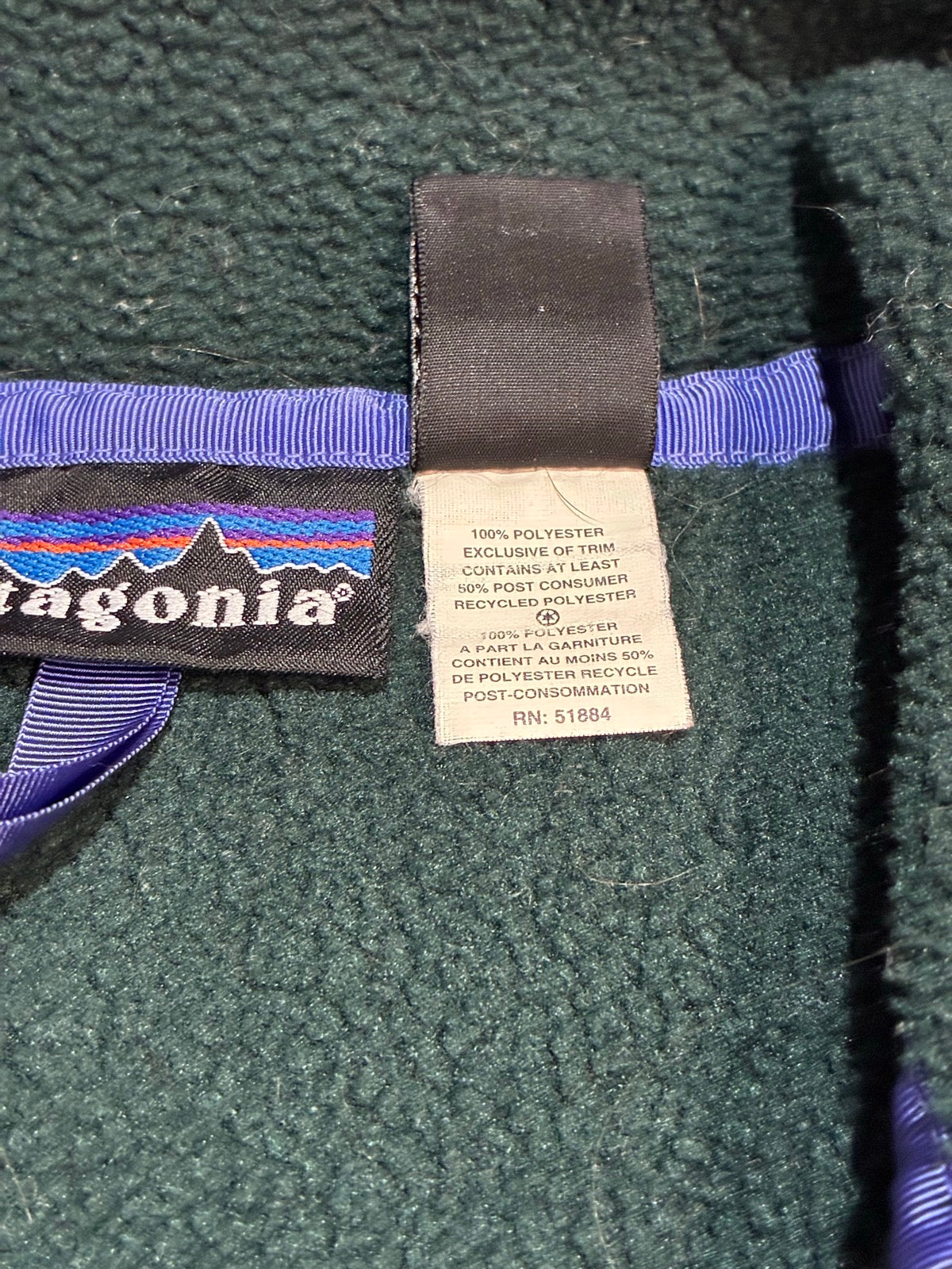 90's PATAGONIA「Synchila Snap-T」フリースプルオーバー