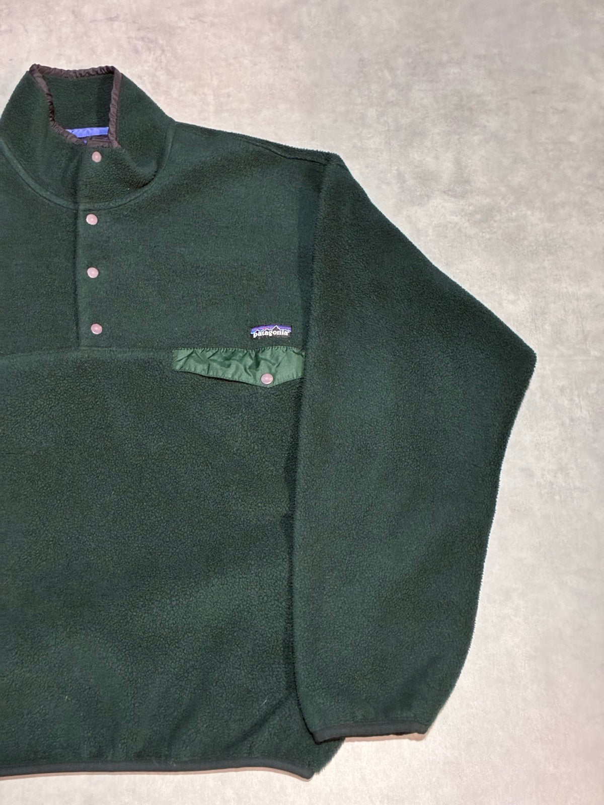 90's PATAGONIA「Synchila Snap-T」フリースプルオーバー