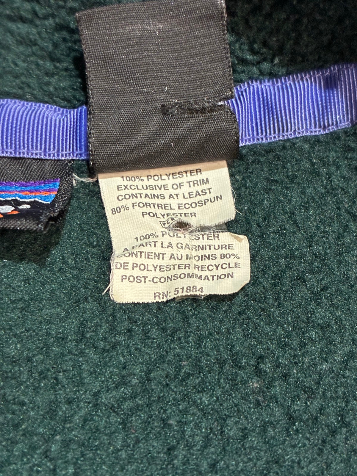 90's PATAGONIA「Synchila Snap-T」フリースプルオーバー