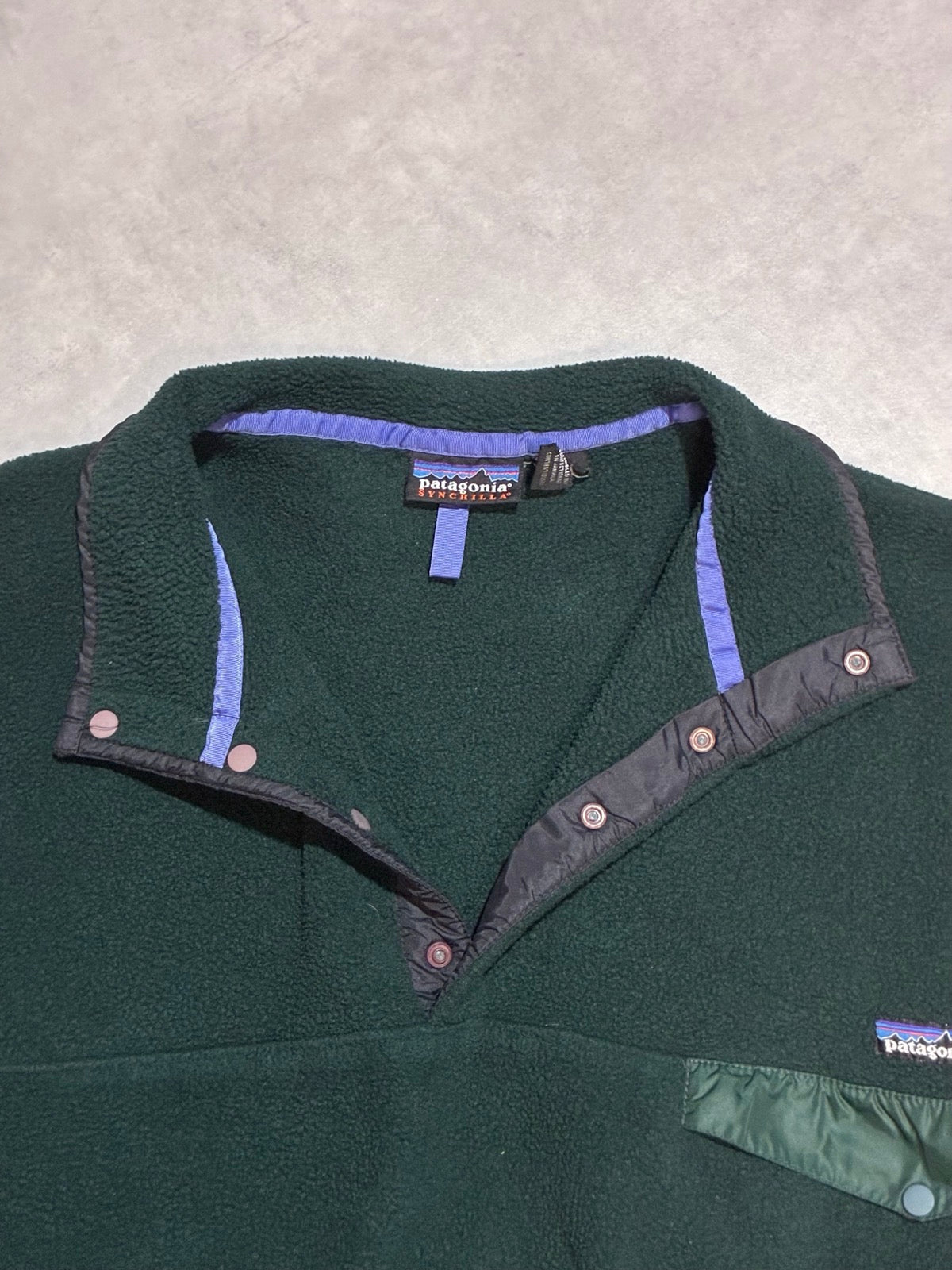 90's PATAGONIA「Synchila Snap-T」フリースプルオーバー – FUJI STORE