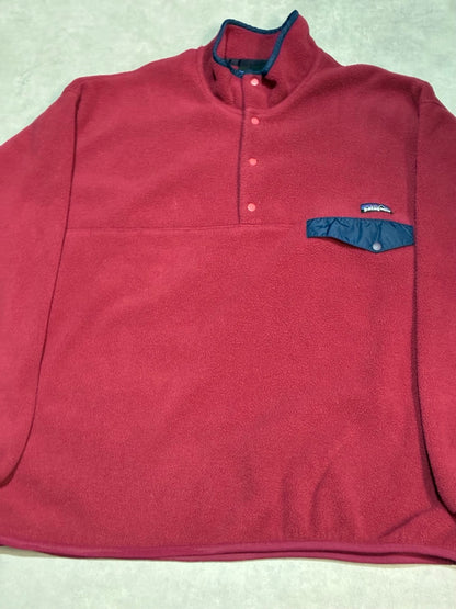 00's PATAGONIA「Synchila Snap-T」フリースプルオーバー