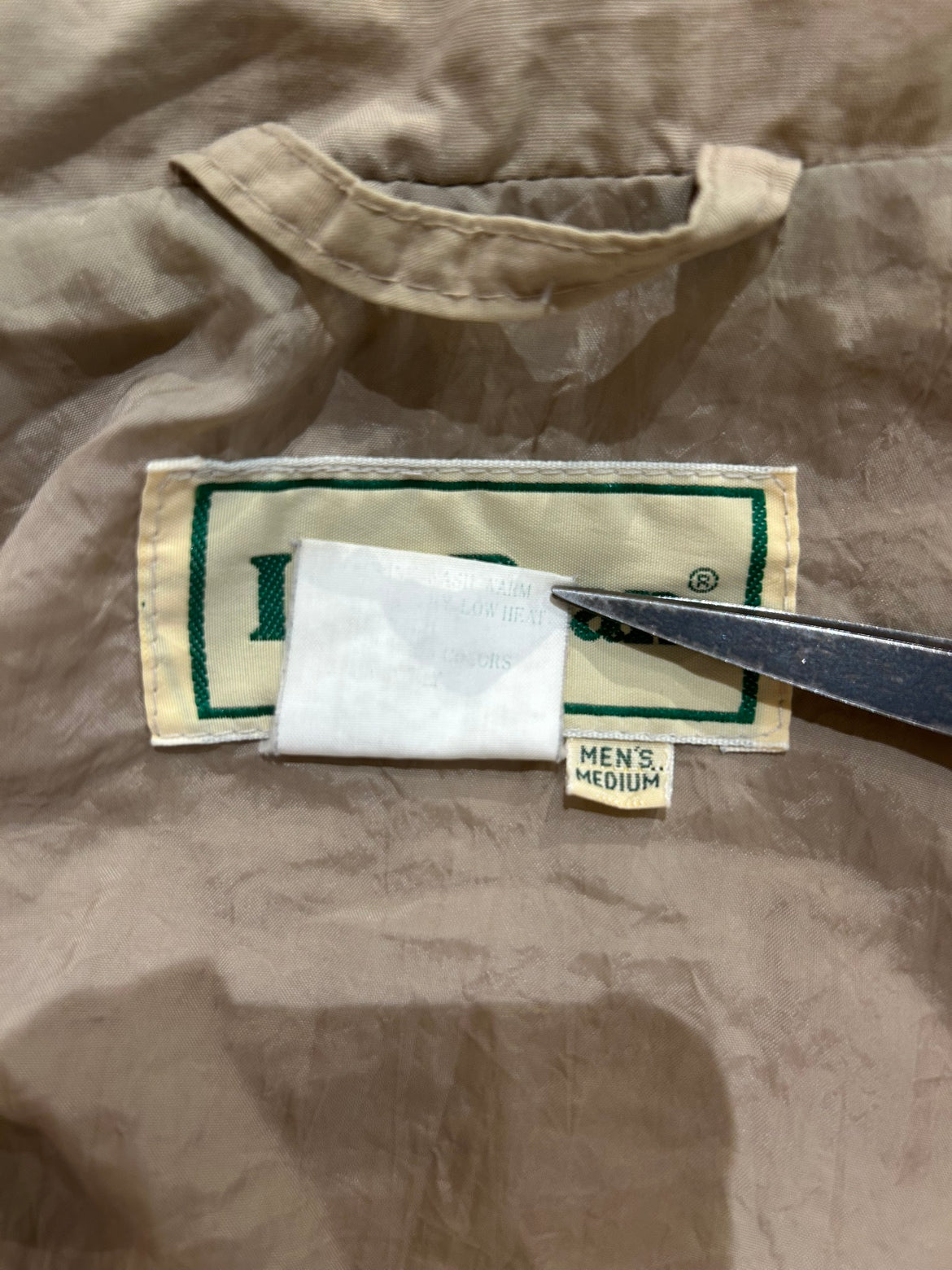 80’s「L.L.Bean」ナイロン アノラックジャケット