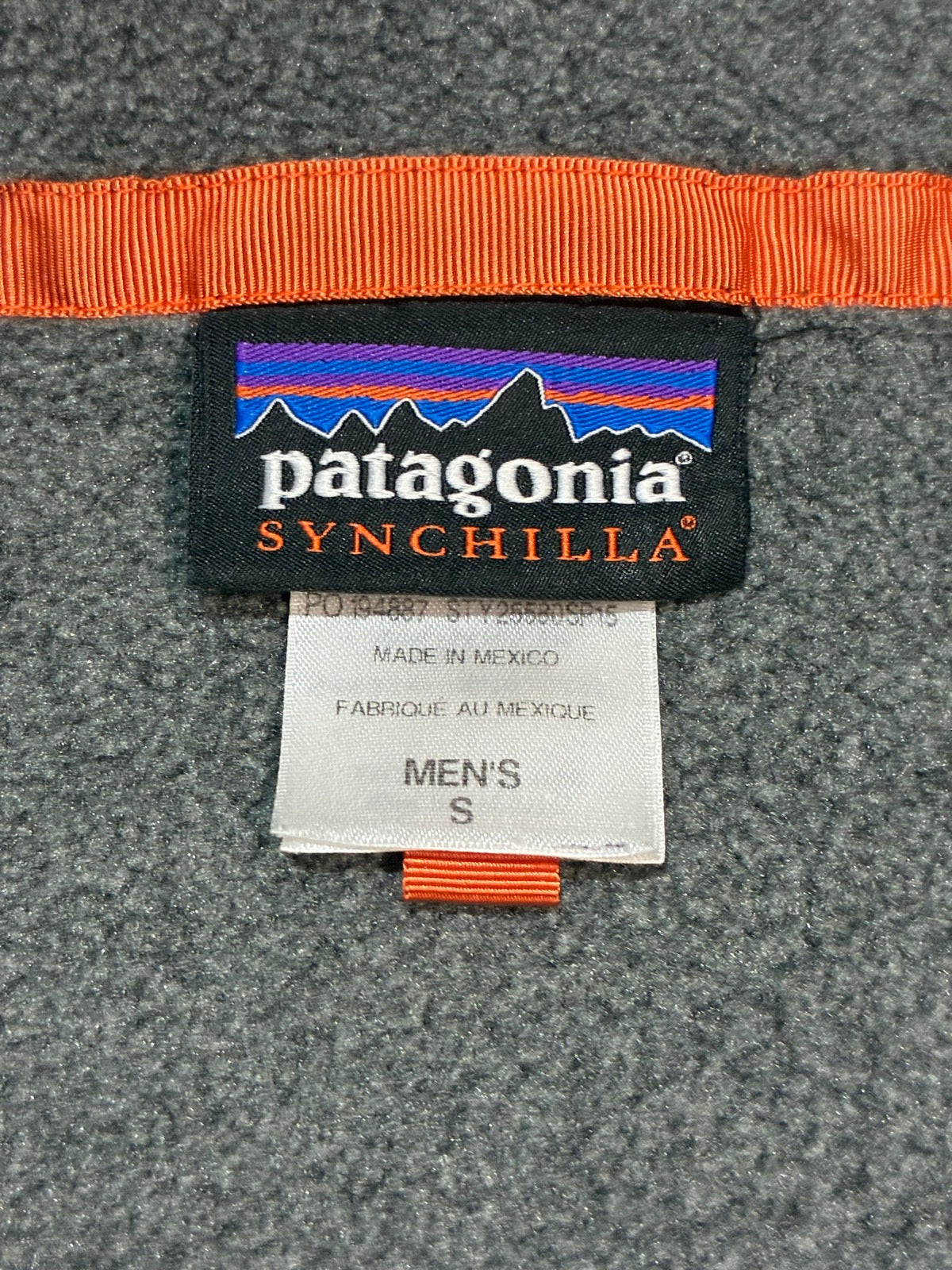 10's PATAGONIA「Synchila Snap-T」フリースプルオーバー