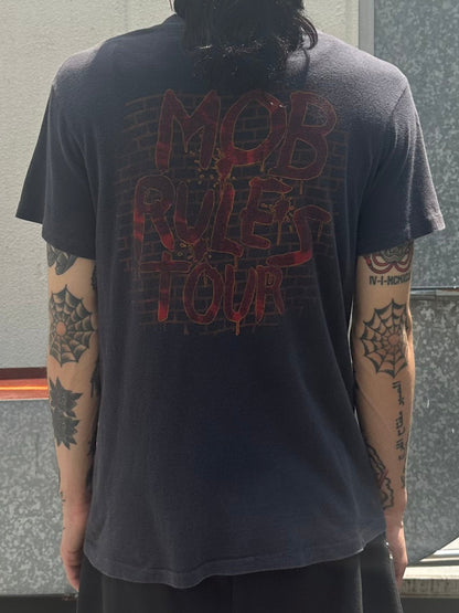 80's BLACK SABBATH「world tour」バンドTシャツ