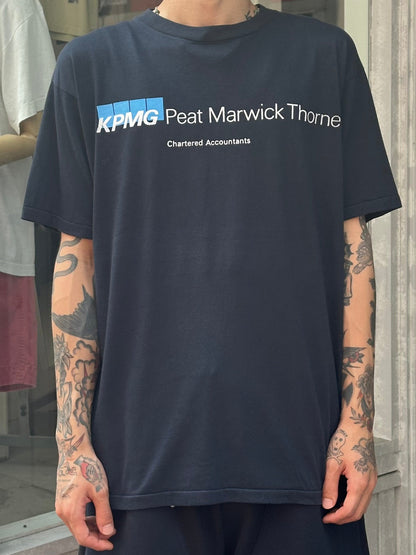 00's KPMG「Peat Marwick Thorne」企業Tシャツ