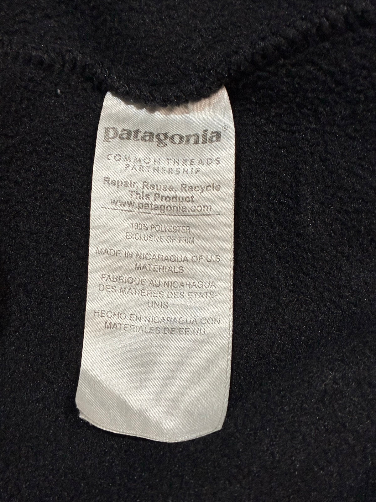 10's PATAGONIA「Synchila Snap-T」フリースプルオーバー