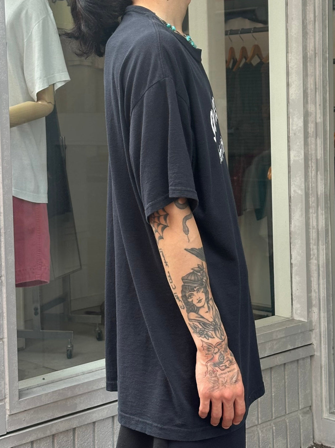 00's GOD JESUS？「It's hell without Him.」パロディTシャツ