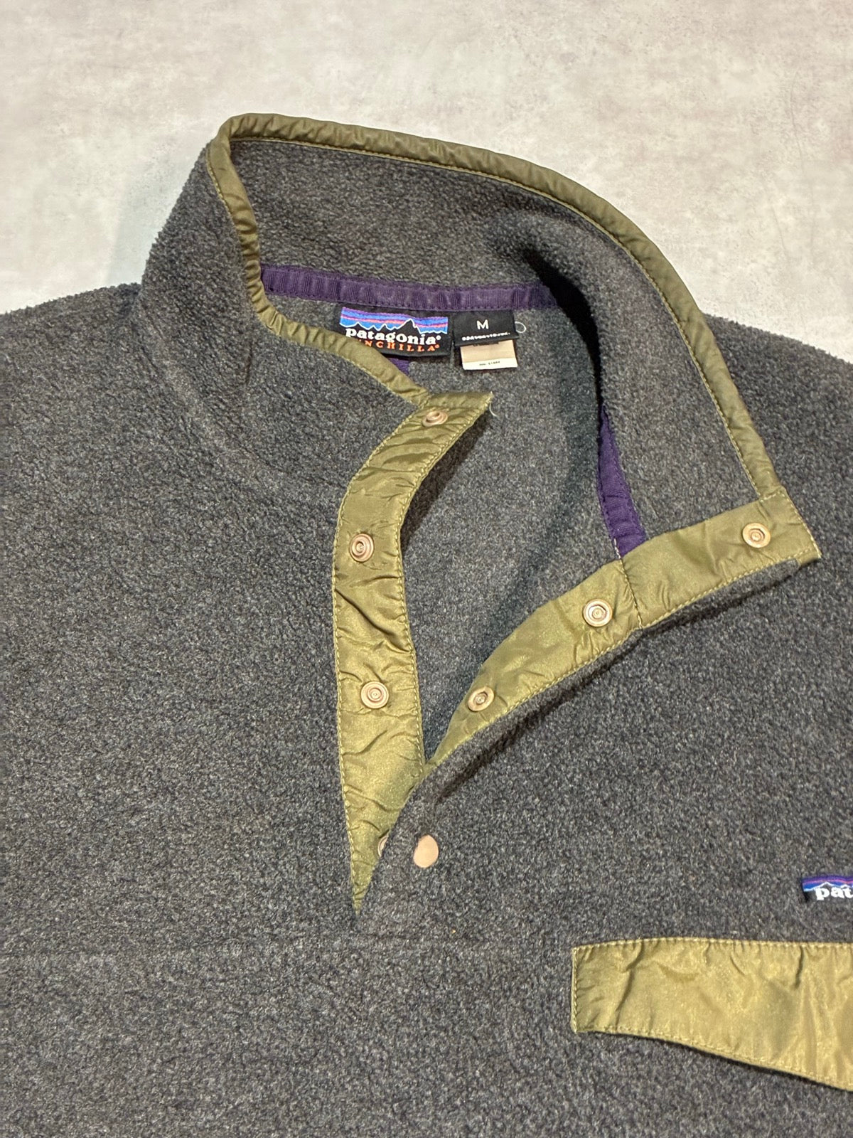 90's PATAGONIA「Synchila Snap-T」フリースプルオーバー