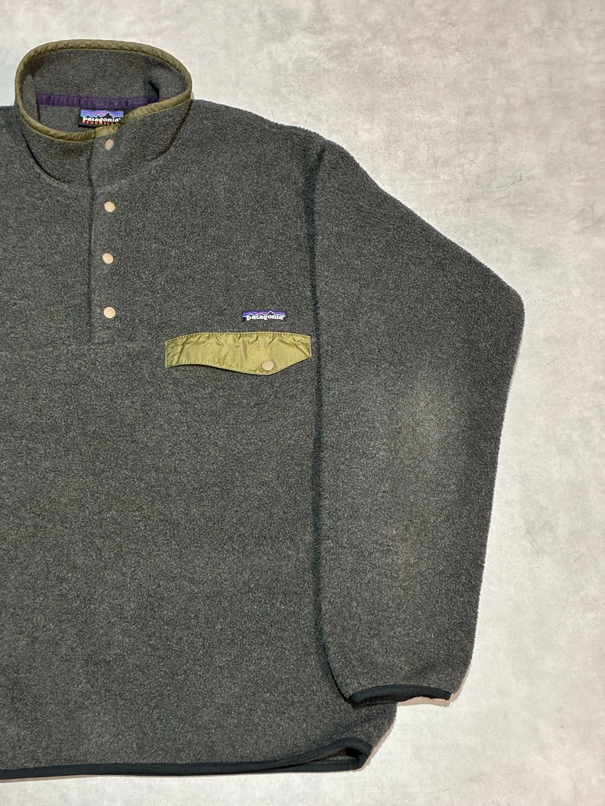 90's PATAGONIA「Synchila Snap-T」フリースプルオーバー
