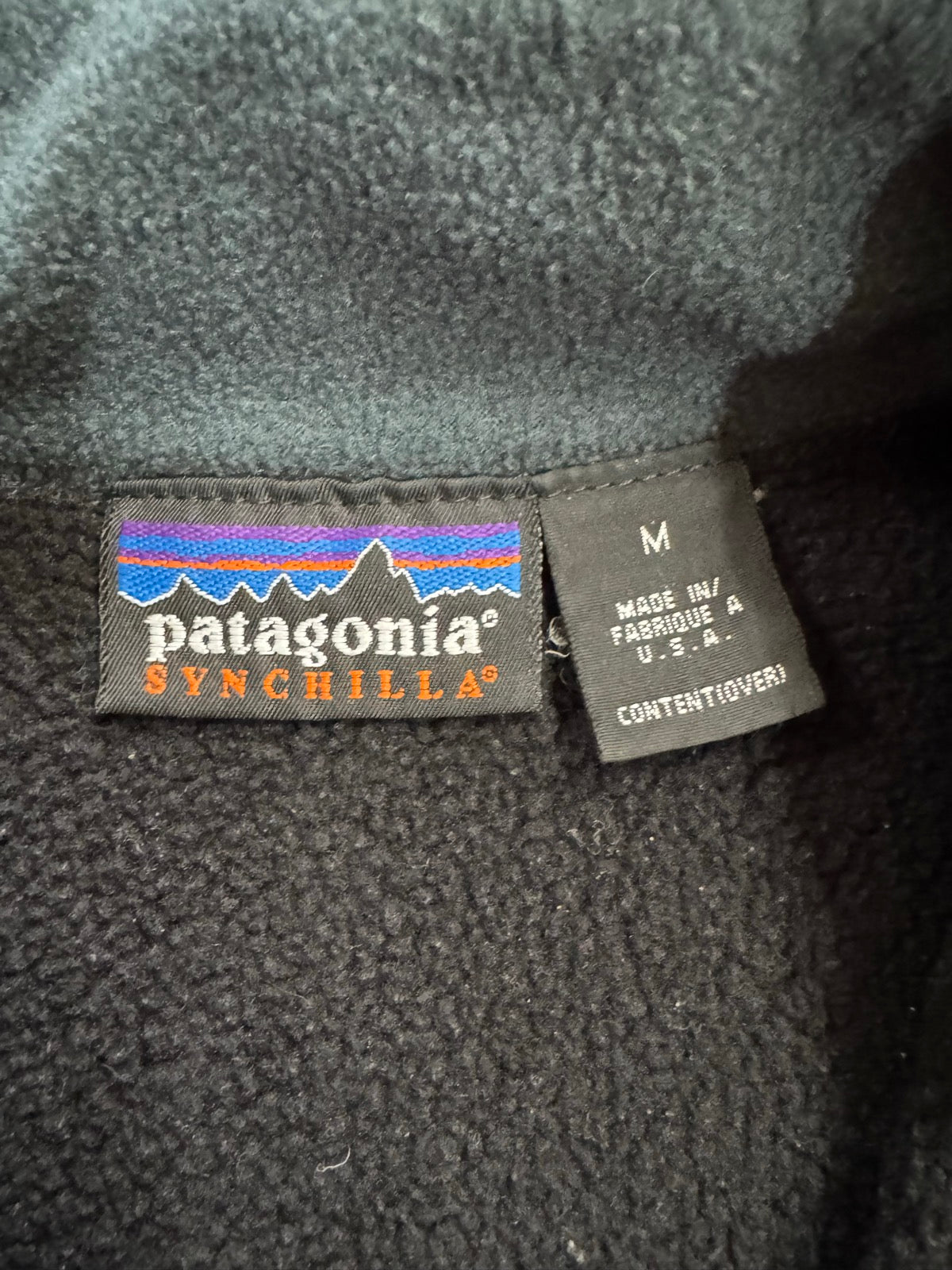 90's PATAGONIA「SYNCHILLA VEST」USA製　フリースベスト