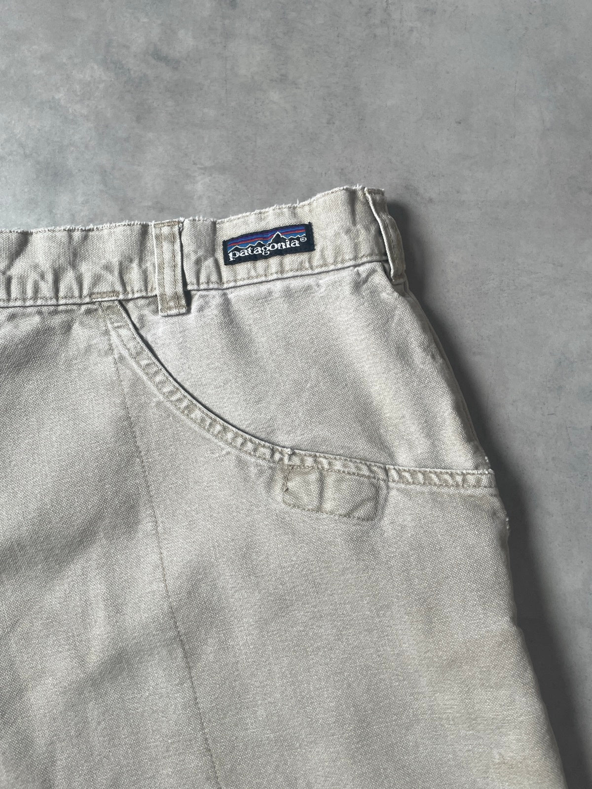 90’s PATAGONIA「Stand Up Shorts」コットンキャンバスショーツ